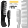 Beauty & Crafts- 5'' German Beard Mustache Scissors - 2 Mustache Comb for Facial Hair with Beautiful Pouch - Beard Trimming Scissors Use for Grooming, Cutting, and Styling of Mustache (Black) view 3