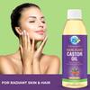 US+ 10oz 100% Pure Castor Oil - Cold-pressed, Unrefined, Hexane-free - USP Grade - Premium Quality for Healthy Skin & Hair view 4