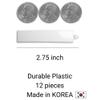 AURORA PIN 12pcs Hair Barrettes Set for Women and Girls, Hair Clips for Thick Thin Fine Hair, Non-metal Hair Accessories, Non-Slip Grip Handmade Snap Hairpin, BPA Free view 2