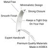 AURORA PIN 12pcs Hair Barrettes Set for Women and Girls, Hair Clips for Thick Thin Fine Hair, Non-metal Hair Accessories, Non-Slip Grip Handmade Snap Hairpin, BPA Free view 3