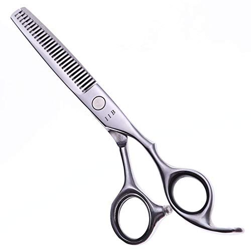 Hair Cutting Scissors, 6 Inch Professional Stainless Steel Hair Scissors Salon Cutting/Thinning Hairdressing Shears Regular Blade Styling Tools BY ZZYY (Color : Thinning scissors)