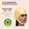 Dompel Silicone Highlight Hair Cap | Reusable Professional Silicone Cap | Special for Hair Dyeing (1, 664 Gold) view 2