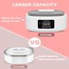 Paraffin Wax Machine for Hand and Feet -Paraffin Wax Warmer Moisturizing Kit Auto-time and Keep Warm Paraffin Hand Wax Machine for Arthritis (White) view 4