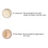 2 Pack PHOERA Setting Powder,Control Oil Brighten Skin Color Cover Blemish Whitening Face Makeup Lasting,Velour Powder Puff (101 Translucent) view 2