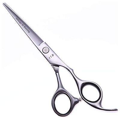 Hair Cutting Scissors, 6 Inch Professional Stainless Steel Hair Scissors Salon Cutting/Thinning Hairdressing Shears Regular Blade Styling Tools BY ZZYY (Color : Cutting scissors)