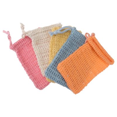 5pcs Soap Storage Wipe Bubble Cotton Linen