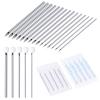 50PCS Mixed Body Piercing Needles,12G 14G 16G 18G 20G Sterilized Stainless Steel Ear Nose Piercing Needles For All Body Piercing view 1