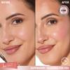 Revolution, Superdewy Liquid Blush, Richly Pigmented & Buildable, Blendable Formula, Flushing For You, 0.5 fl oz view 2