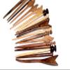 20 Wooden Multiple Pieces 14cm Hair Sticks Natural Wood pin Beautiful gift view 2