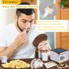 Nose Wax Kit for Men Women, Yovanpur Nose Hair Waxing Kit with 100g Nose Hair Wax Beads (15-20 USES), 20 Applicator, 15 Mustache Protector, 10 Paper Cups, 1 Measuring Cup - Easy, Quick and Painless view 2
