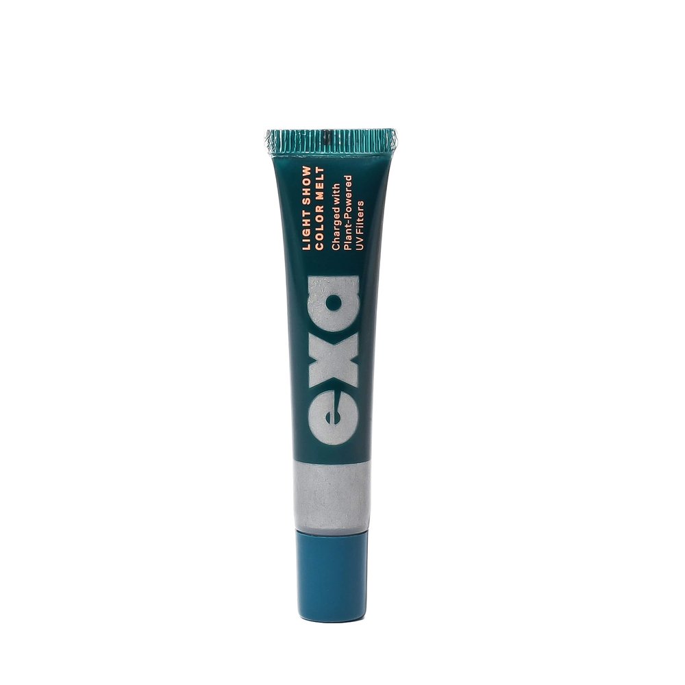 Exa Beauty - Natural Light Show Color Melt Foil For Eyes + Face + Body | Clean, Vegan, Cruelty-Free Makeup (Hopscotch - Metallic Pewter)
