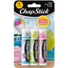 ChapStick Lip Care Set, Vacation Getaway Collection 3-Pack  Snow Cone, Limeade, Cotton Candy Lip Balm, 0.15 Oz Ea view 1
