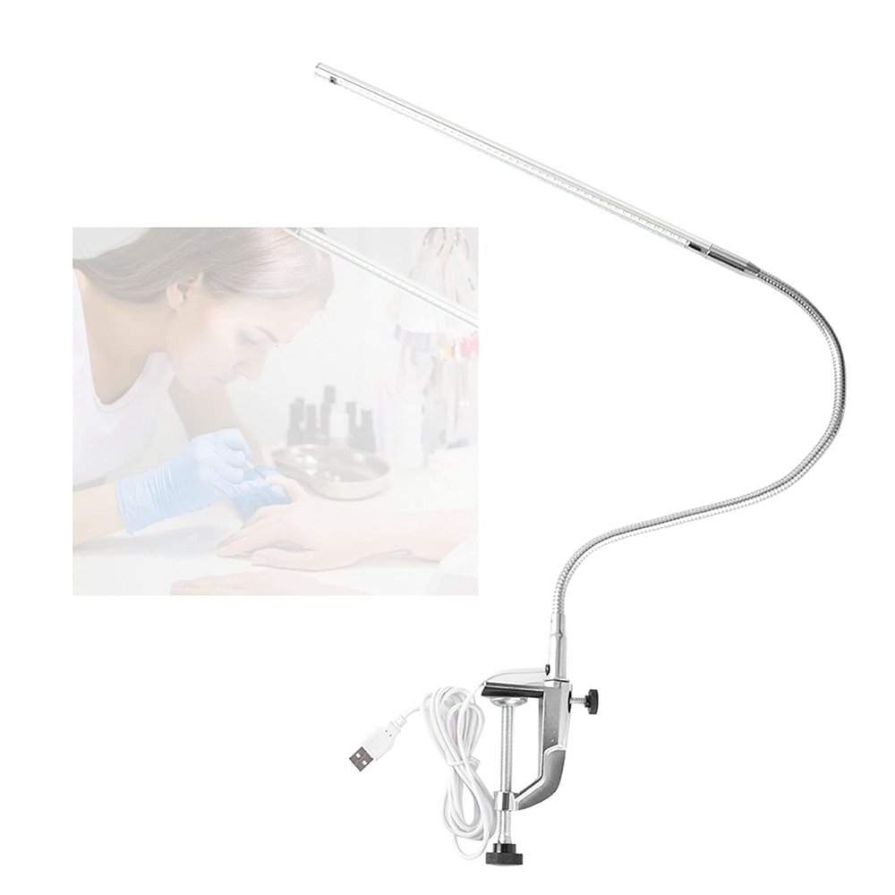 PENNY73 Clip Table Lamp LED Tattoo Light Portable Permanent Eyebrow Manicure Light Beauty Tools for Nail Makeup Repairing