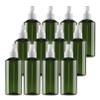 DLIBUY 24 Pcs Empty 200ml 24.24oz Portable Amber Plastic PET Fine Mist Pump Spray Bottles with White Sprayer Refillable Travel Containersfor Perfume Liquid Cosmetic Products, 4x Funnel view 1