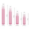 DLIBUY 50 Pieces, Empty Plastic Frosted Blue 3ml Pump Sprayer Bottles, Refillable Mini Portable Pocket Mist Spray Bottle Perfume for Liquid Cosmetic 5x Funnels view 2