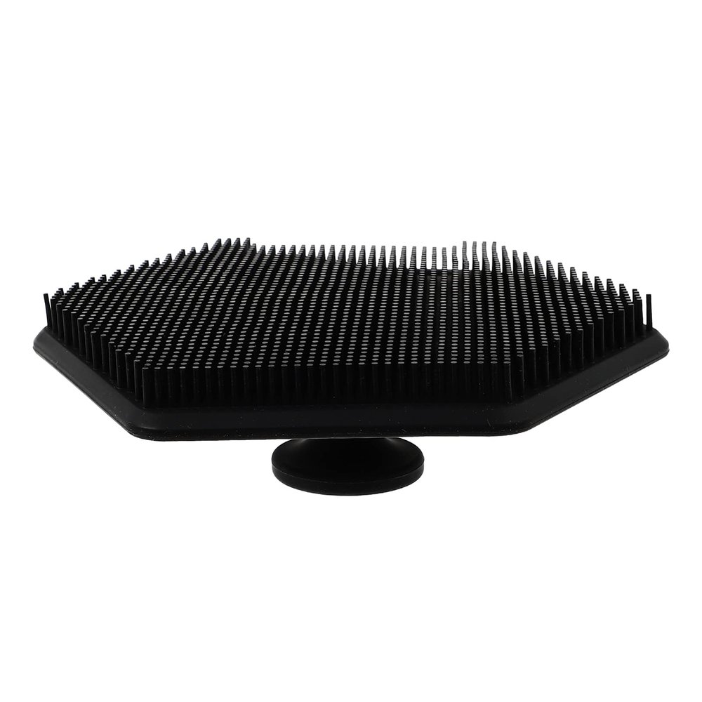 Beaupretty 1pc Silicone Bath Scrubber Gentle Exfoliating Brush for Body and Head Ergonomic Design for Effortless Cleaning Soft Food-Grade Silicone Refreshing Shower Experience