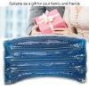 30cm Bathtub Spa Pillow, NonSlip Support Head Neck Soft Comfortable Bath Ice Gel Pillows for Tub (Blue) view 3