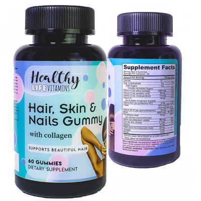 Healthy Life Vitamins Hair, Skin, and Nails Gummy