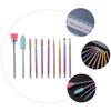 FOMIYES 1set Nail Polishing Manicure Tool Kit Tungsten Grinding Portable Nail Art Supply for Beginners Easy Use for Home Salon view 4