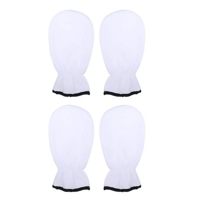 Beaupretty 2pairs Heated Paraffin Wax Gloves for Hand Care Treatment of Moisturizing Mitts Fully Washable and Comfortable for Spa and Night Use for Softening Dry Skin