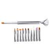 10pcs 1 Set Nail Drawing Brush Nail for Nail Art Nail Art Supplies Builder Gel for Nails Acrylic Nail 3d Nails Tool Gel Nail 3d Nails Tool Painted Suite view 2