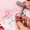 6pcs Nail Art Crystal Cup Mini Containers Nail Acrylic Clear Tumbler Clear Glass Acrylic Liquid Bowl Manicures Art Cup Manicure Tools High Borosilicate Glass Reconcile view 2