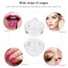 6pcs Nail Art Crystal Cup Mini Containers Nail Acrylic Clear Tumbler Clear Glass Acrylic Liquid Bowl Manicures Art Cup Manicure Tools High Borosilicate Glass Reconcile view 4