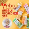 nbc BeautiLab Pedicure Kit Foot Soak Set: Bubble Salt, Sugar Scrub, Massage Mask, Massage Lotion in a Box, 4 Step Foot Spa Kit for Dry Feet, Calluses and Tired Feet (1 Set Jasmine) view 2