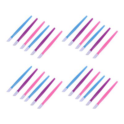 Beaupretty 108pcs Nail Stick Nail Cleaning Stick Purple Tools Manicure Corrector Pen Nail Tools Dead Skin Nail Pusher Nail Nail Cuticle Pusher
