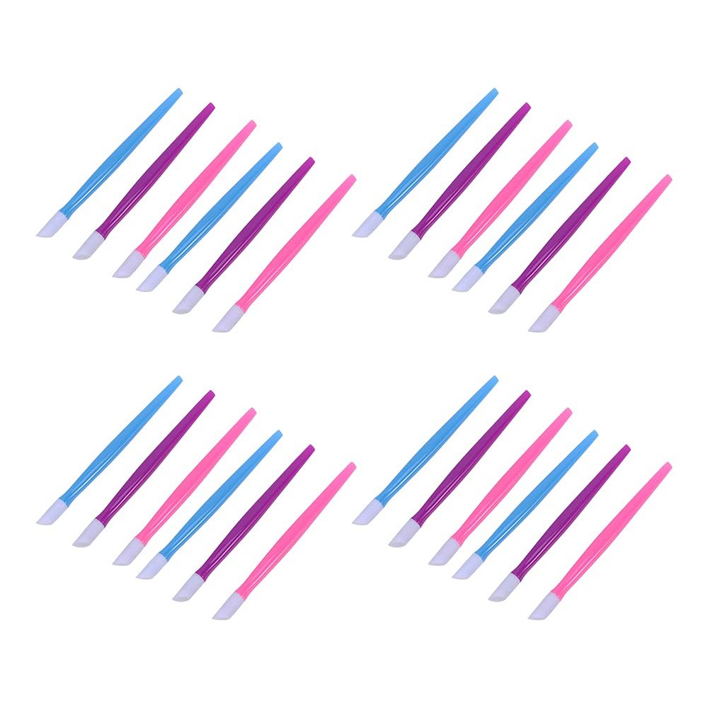 Beaupretty 108pcs Nail Stick Nail Cleaning Stick Purple Tools Manicure Corrector Pen Nail Tools Dead Skin Nail Pusher Nail Nail Cuticle Pusher