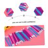 Beaupretty 108pcs Nail Stick Nail Cleaning Stick Purple Tools Manicure Corrector Pen Nail Tools Dead Skin Nail Pusher Nail Nail Cuticle Pusher view 3