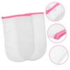 Beaupretty 1pair Paraffin Manicure Mitts for Hand Insulated Cloth Gloves for Moisturizing Comfortable and Warm Wax Therapy for Nail Care Fits view 4