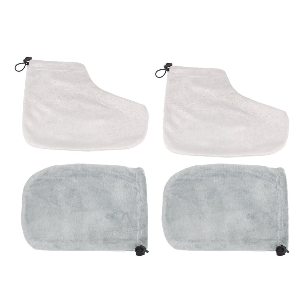 2 Pairs Gloves Hand Mitts for Ladies Wax Bath Foot Hand Cover Heated Mittens Wax Bath Mitts Hand Kit Warm Paraffin Treatments Paraffin Mitts Insulation Cotton Take a Bath
