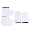 Beaupretty 4pcs Paraffin Wax Mitts for Hand and Feet Moisturizing Wax Booties and Gloves for Fits Absorption and Circulation for Home and Salon Use view 1