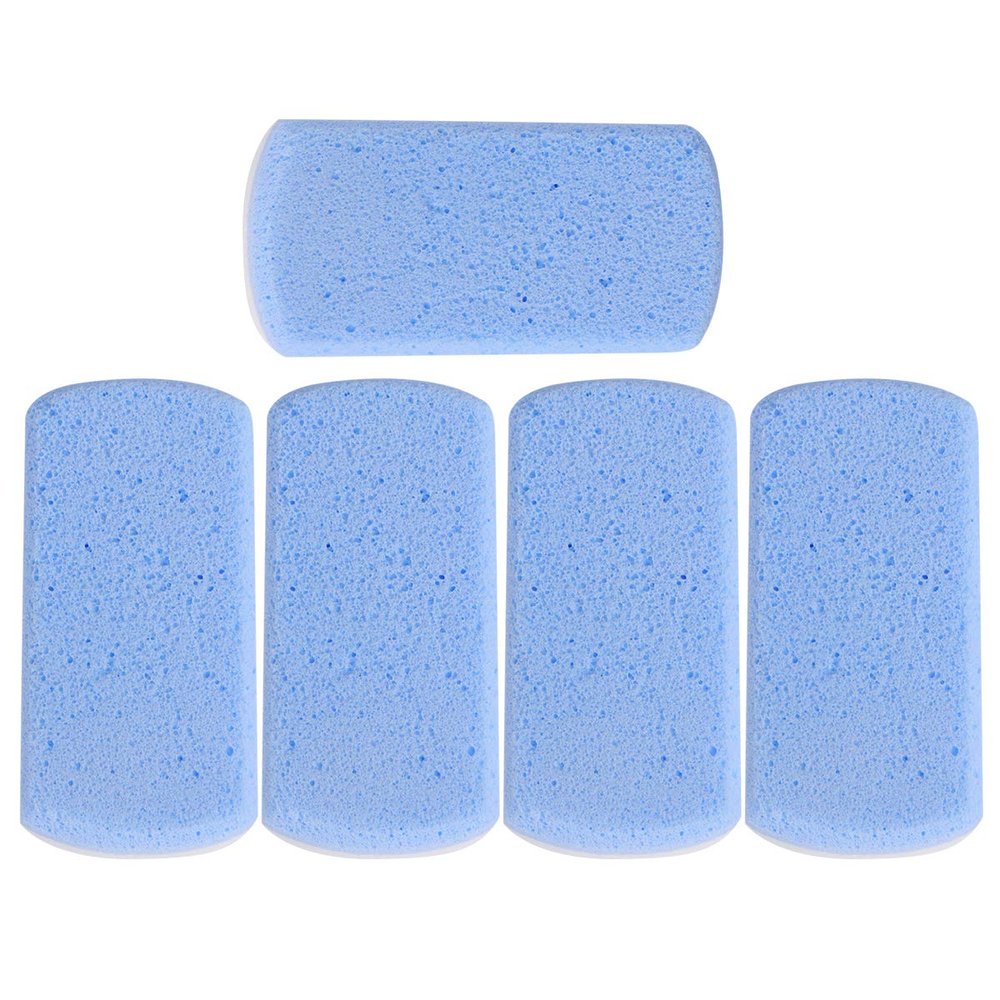 5pcs Skin Care Tools Pedicure Foot Scrub Stone Feet Exfoliation Tool Foot Grinding Dead Skin Remover Stone Foot Exfoliators Pumice Stone Foot Rubbing Tool Glass Shuangpin