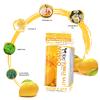 nbc BeautiLab Pedicure Kit Foot Soak Set: Bubble Salt, Sugar Scrub, Massage Mask, Massage Lotion in a Box, 4 Step Foot Spa Kit for Dry Feet,Tired Feet 1 Set Mango) view 4