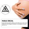 Beaupretty 6sets Full Cover Matte Fake Nails for Professional Manicure French Style False Nail Tips Colors for Parties and Events view 2