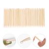 200pcs Manicure Orange Stick Cleaning Gadgets Safe Manicure Accessory Orange Cuticle Stick Nail Art Cuticle Sticks Nail Tools Nursing Mini Nail Wood Component Exfoliating view 2