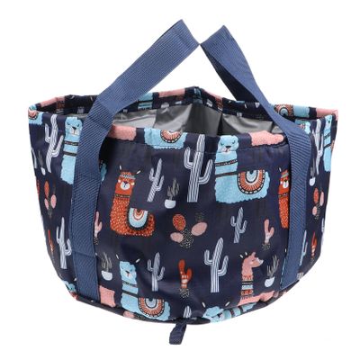 Beaupretty Basin Foldable Foot Basin Foot Tub Foot Soak Tub Foot Bath Basin Folding Fish Bucket Nylon Cloth Spa Travel Foot Bag