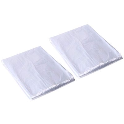 2 Packs Hotel Basin Bag Clear Foot Tub Liners Floor Mat Foot Spa Liners Foot Liner Pedicure Chair Clear Liners Bathing Cover Basin Bag Tubs Foot Bath Care Bag