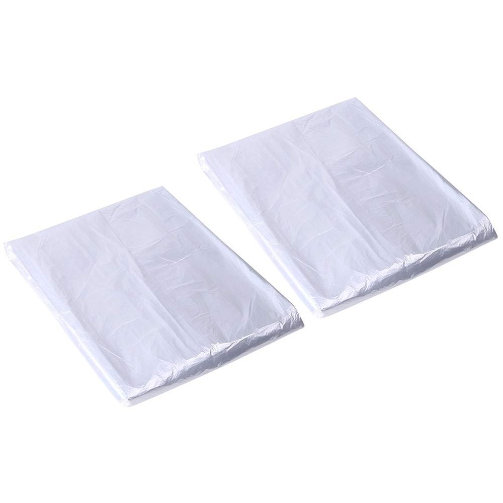 2 Packs Hotel Basin Bag Clear Foot Tub Liners Floor Mat Foot Spa Liners Foot Liner Pedicure Chair Clear Liners Bathing Cover Basin Bag Tubs Foot Bath Care Bag