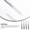 Beaupretty 4pcs Stainless Steel Nail File Manicure Tool for Nail Trimming and Smoothing Non Fingernail Files for Safe and Beautiful Growth view 3
