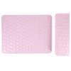 2pcs Leather Manicure Hand Pillow Hand Cushion for Nails Hand Rests Salon Nail Cushion Arm Rest Cushion Nail Wrist Cushion Beauty Pink Pu Leather Hand Frame Water Proof view 1