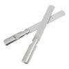 Beaupretty 2pcs Double-Sided Stainless Steel Nail Files Handle for Fingernail Toenail Care for Manicure and Nail Repair Compact Portable for Home Travel view 3