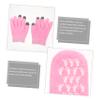 Beaupretty 1set Screen Gloves Gel Socks for Skin Care Moisturizing Hand Foot Treatment for Men and Women Non-Slip for Gaming and Mobile Use view 4