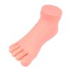 1 Pc model silicone mannequin Fake Hand Manicure Mannequin Foot False Fake Foot pedicure training Foot Nail Art Fake Foot sock mannequin nail art trainer human body practice tools view 1