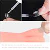1 Pc model silicone mannequin Fake Hand Manicure Mannequin Foot False Fake Foot pedicure training Foot Nail Art Fake Foot sock mannequin nail art trainer human body practice tools view 2