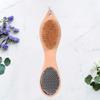 1pc Foot Care Pumice Foot Grater Foot Remover Halloween Black Bows for Hair Pumice Rock Flother Wood Handle Foot File Pummis Stone Foot Cleaner Tool Wooden Crusty view 2