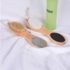 1pc Foot Care Pumice Foot Grater Foot Remover Halloween Black Bows for Hair Pumice Rock Flother Wood Handle Foot File Pummis Stone Foot Cleaner Tool Wooden Crusty view 3