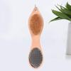 1pc Foot Care Pumice Foot Grater Foot Remover Halloween Black Bows for Hair Pumice Rock Flother Wood Handle Foot File Pummis Stone Foot Cleaner Tool Wooden Crusty view 4